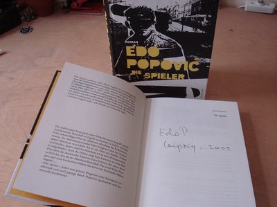 Edo Popovic, Die Spieler, signiert