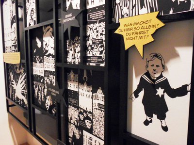 Die Alois Nebel Ausstellung im Literaturhaus Stuttgart (Detail)